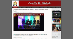 Desktop Screenshot of catchthefire.com.au